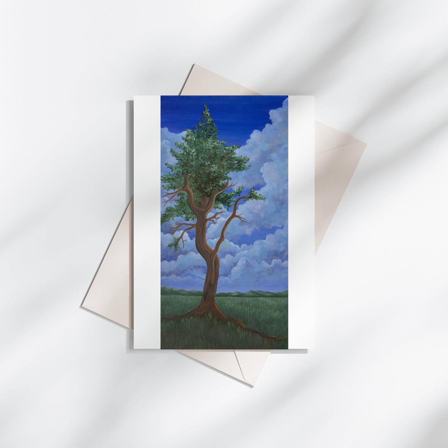 Lone Tree Art Card