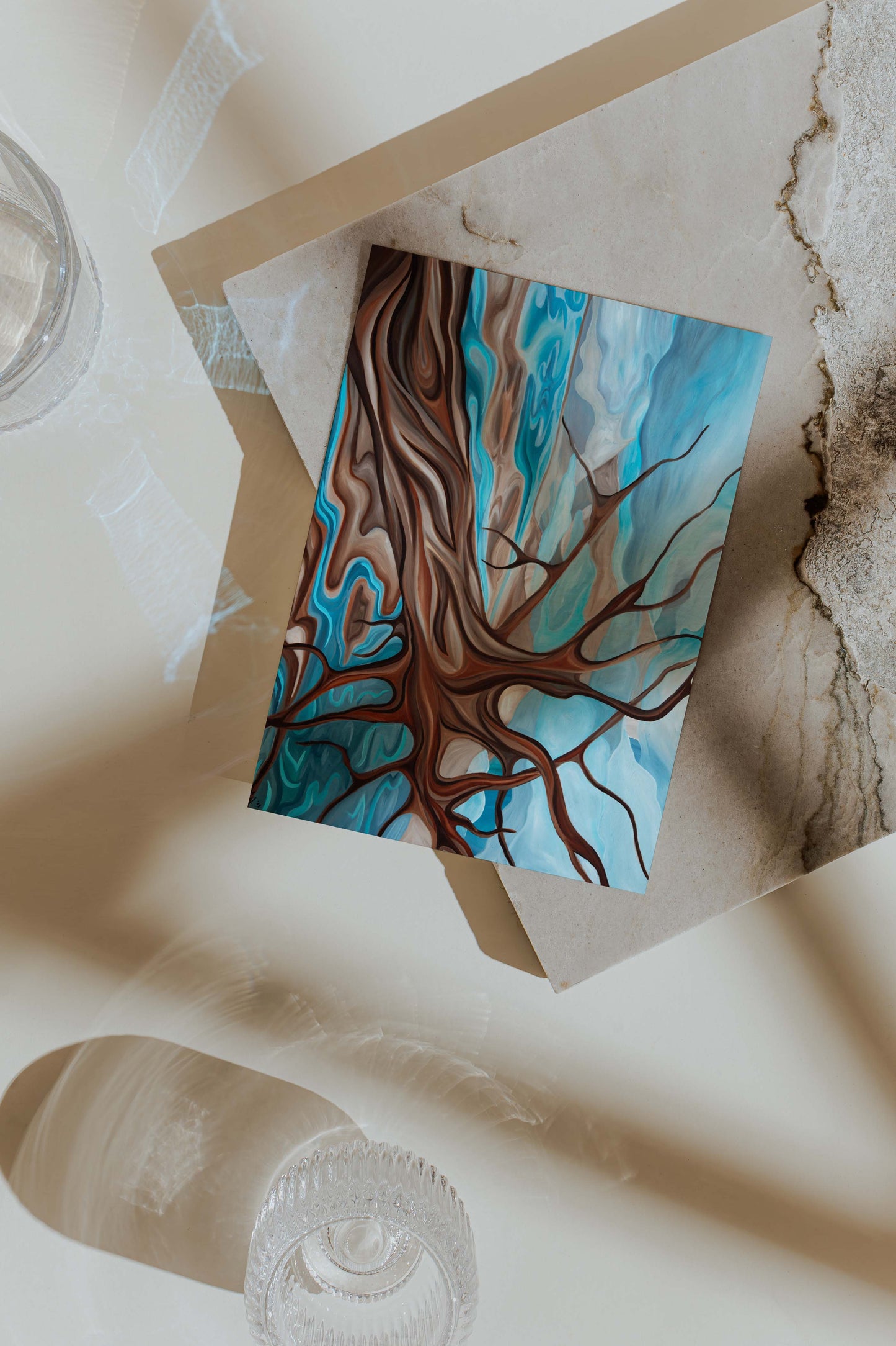 Ripple In Still Water Art Card
