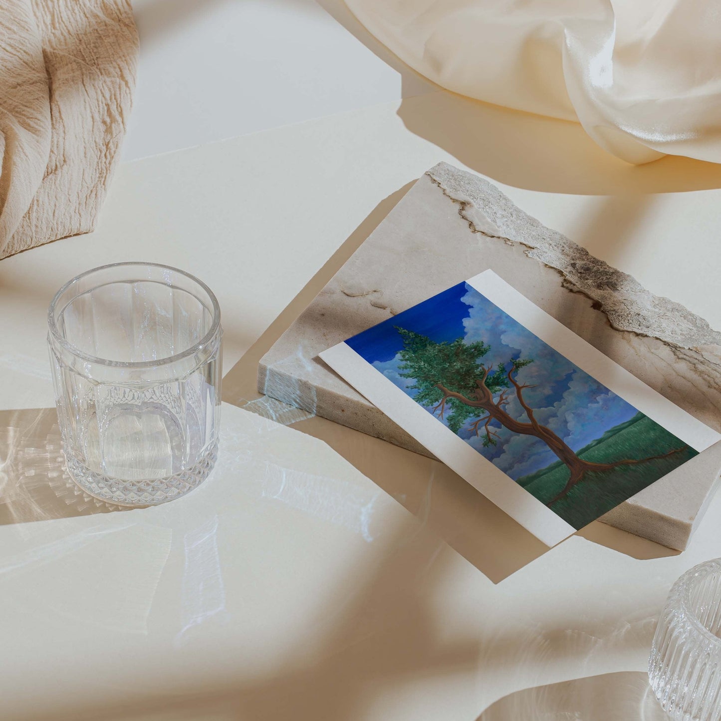 Lone Tree Art Card