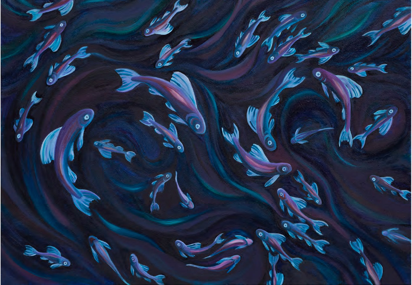 Fishies Art Card