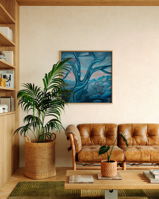 Touch of Blue Fine Art Print