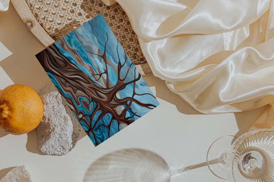 Ripple In Still Water Art Card