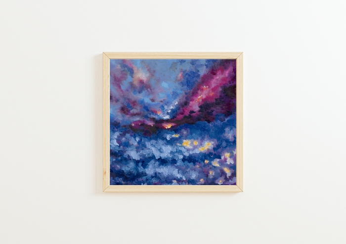 Cloudbusting Digital Print - 8x8