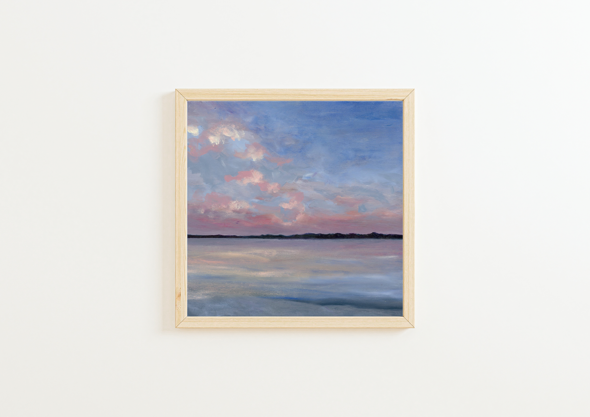 Pastels at Willows Digital Print - 8x8