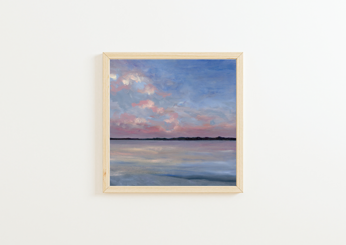 Pastels at Willows Digital Print - 8x8