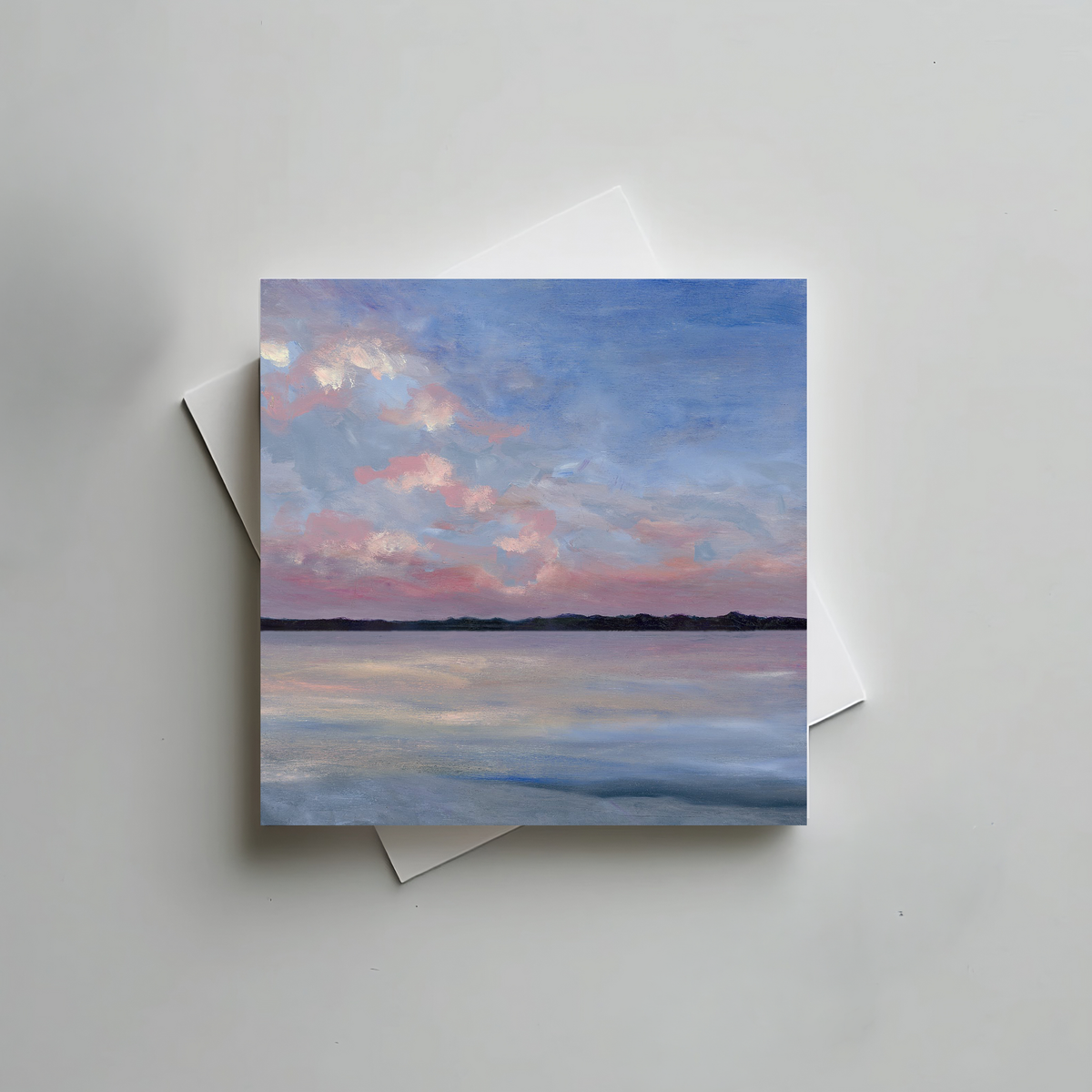 Pastels at Willows Beach Card 5x5