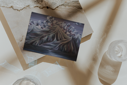 Slate Mountains Art Card