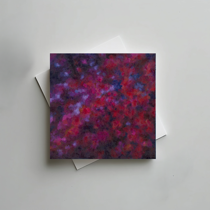Tye Dye Spring Card 5x5