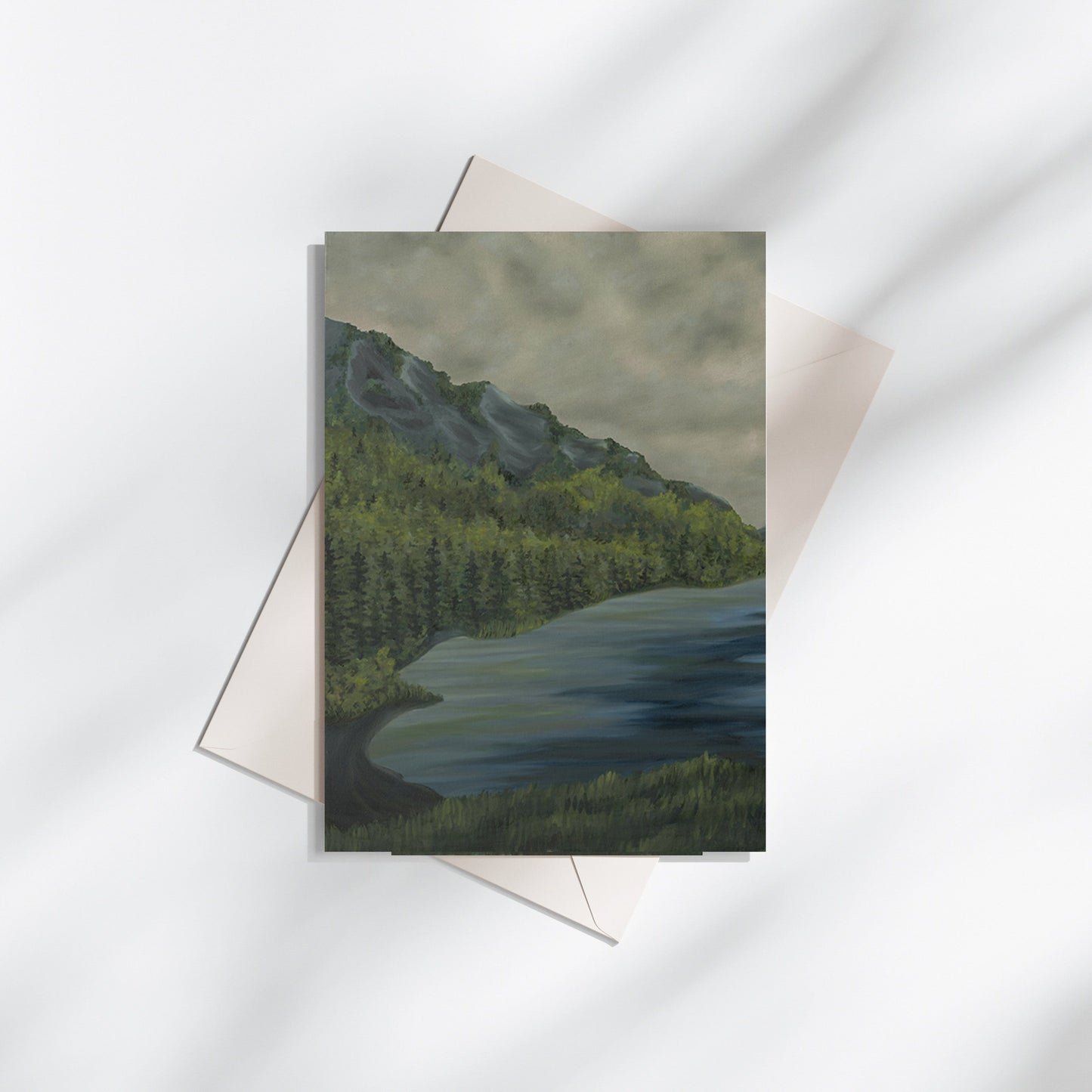 Cliff Lake Art Card